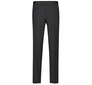 Mens Traditional One Button Classic Fit Peak Tuxedo in Black
