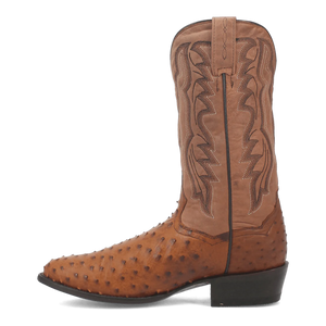 TEMPE FULL QUILL OSTRICH BOOT