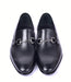 Corrente 4428 Leather Slip-On Loafer Shoes - Black - Image 3