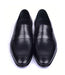 Corrente 4428 Leather Slip-On Loafer Shoes - Penny Black - Image 3
