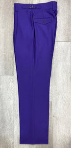 Tiglio Luxe Marbella Purple Wide Leg Pants TIG4504/3 (SIZE 50 & 52 ONLY)