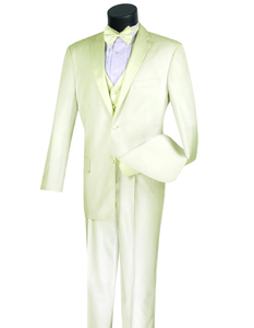 White Prom Suit - White Prom Tuxedo Suits - White Wedding Off White Tuxedo