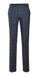 (42L, 48L) English Laundry Collection - Slim Fit 2 Piece Wool Blend Suit