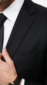 Men’s Black Men in Black Inspired Suit – Classic 2 Button Agent Style Formal Suit