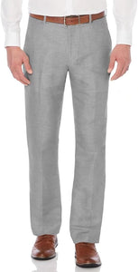 Casual Linen Suit Pants for Men – Breathable Beach Wedding Summer Trousers