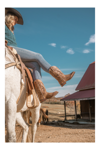 SPELLBOUND LEATHER BOOT
