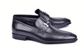 Corrente 5760 Burnished Calfskin Loafer - Black - Black - Size 13