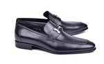 Corrente 5760 Burnished Calfskin Loafer - Black - Black - Size 13