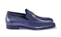 Corrente 5760 Burnished Calfskin Loafer - Navy - Image 2