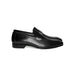 Corrente 5760 H Buckle Loafer Shoes - Black - Image 4