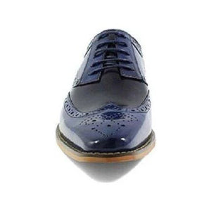 Stacy Adams Tinsley Wingtip Oxford Mens Shoes Cobalt Multi Lace Up 25092-468