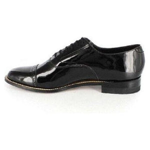 Stacy Adams Shoes Concorde Patent Leather Oxford Tuxedo Black 11003-01