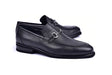 Corrente 5844 Supple Deerskin Slip-On Loafer - Black - Black - Size 13