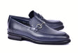 Corrente 5844 Supple Deerskin Slip-On Loafer - Navy - Navy - Size 13