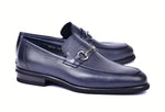 Corrente 5844 Supple Deerskin Slip-On Loafer - Navy - Navy - Size 13