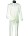 Mens 5 Button Mandarin Collar Tuxedo Suit in Ivory - Men's Tuxedo USA