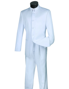 White Prom Suit - White Prom Tuxedo Suits - White Wedding Tuxedo Collar Jacket