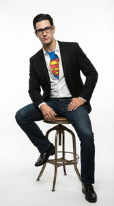 Mens Black Blazer – Clark Kent Inspired Smart Casual Office Blazer for Men Classic Everyday Formal Jacket