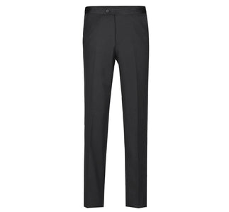 Mens Traditional Two Button Classic Fit Notch Tuxedo in Black