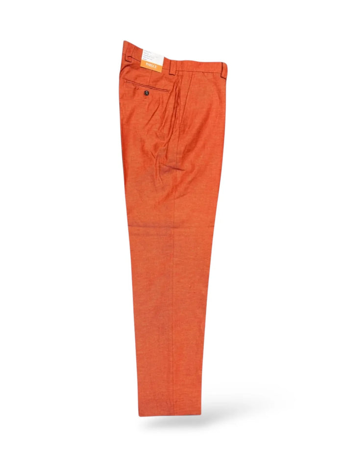 Premium Linen Pant – Rust