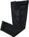 Mens Vintage Tweed Dress Pants Slacks Trousers Regular Fit Suit Pants in Black