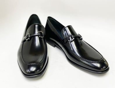 Corrente 6415 Calfskin Slip-On Loafer - Black - Image 5