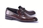 Corrente 6415 Calfskin Slip-On Loafer - Brown - Brown - Size 13