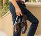 Corrente 6415 Calfskin Slip-On Loafer - Burgundy - Image 3