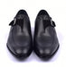 Corrente 6471 Leather Slip-On Monkstrap Shoe - Black - Image 3
