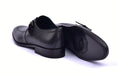 Corrente 6471 Leather Slip-On Monkstrap Shoe - Black - Image 4