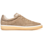 Zelli Gotti Suede & Leather Sneaker in Taupe