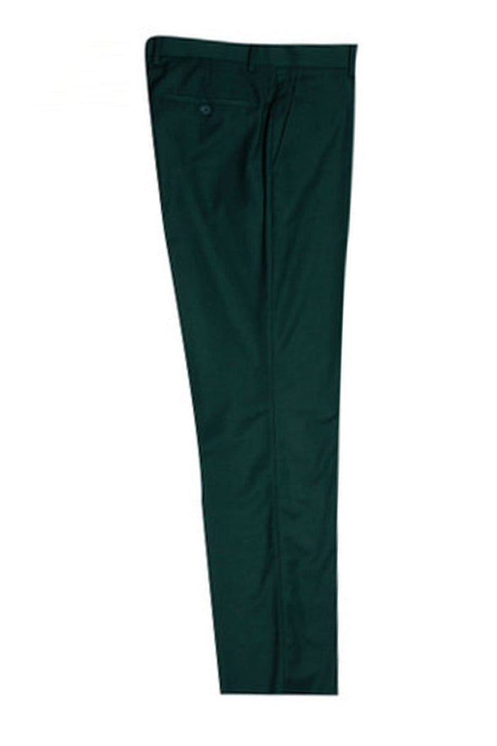 Stacy Adams Men's Hunter Green Basic Vested Suit