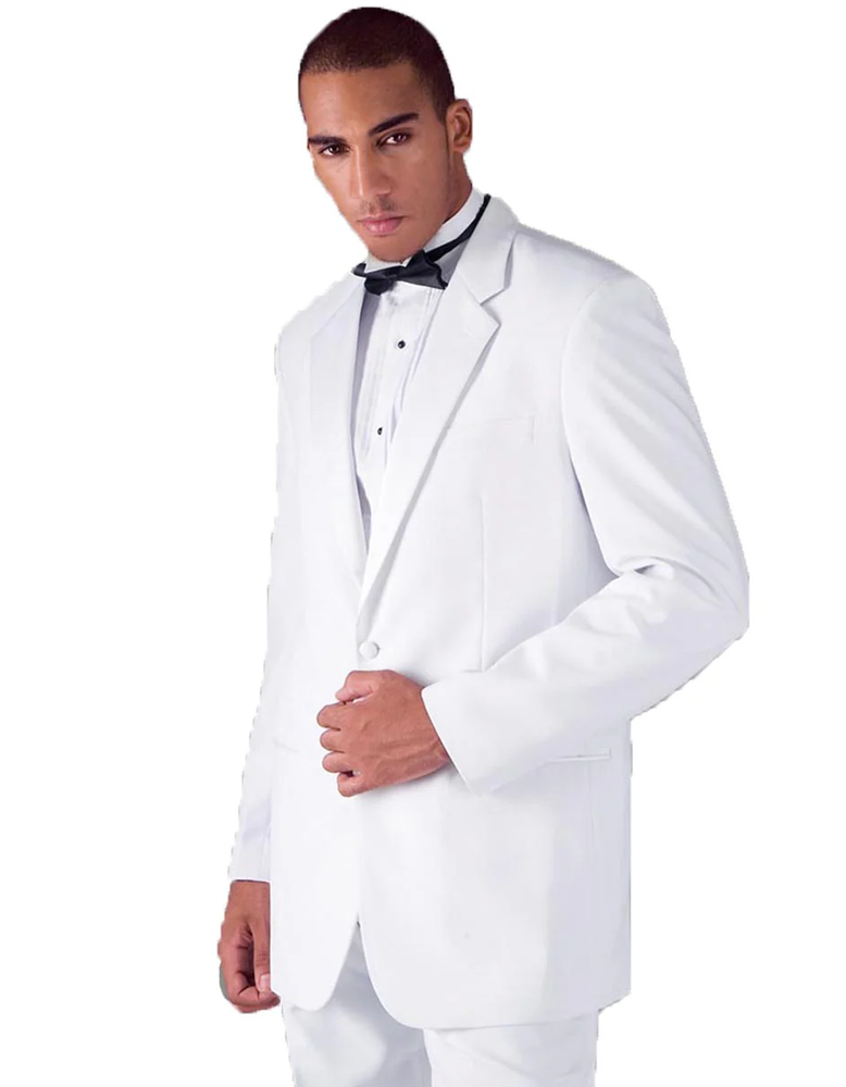 White Prom Suit - White Prom Tuxedo Suits - White Wedding Traditional   Tuxedo