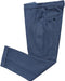 Mens Vintage Tweed Dress Pants Slacks Trousers Regular Fit Suit Pants in Blue - view 2