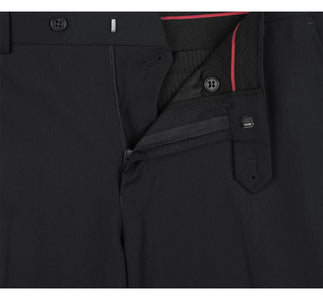 Mens Traditional Slim Fit Shawl Collar Tuxedo in Black