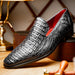 Marco Di Milano Trento Black Genuine Caiman Crocodile Slip-On - view 7