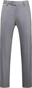 Mens Dress Pants Front Flat Fit Casual Pants