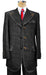 Denim Suit - Cotton Fabric Vested Suit - 3 Pieces Suit - Vested Fancy  Black Suit - Men's Tuxedo USA