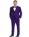 Purple Prom Suit - Purple Prom Outfit -Vested  Purple Prom  Tuxedo - Men's Tuxedo USA