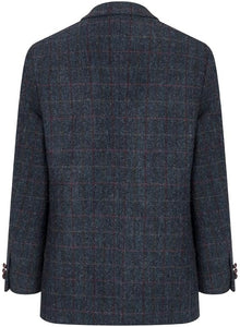 Walker and Hawkes Harris Tweed Blakemore Blazer for Men - Hand-Woven Wool Tweed Jacket with Polyester Lining, Regular Fit