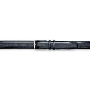 Mezlan Leather and Deerskin Belt
