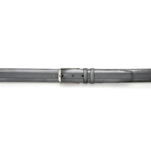 Mezlan Leather and Deerskin Belt