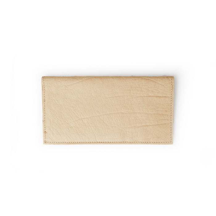 Smooth Ostrich Checkbook