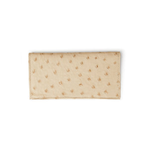 Full Quill Ostrich Checkbook