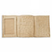 Full Quill Ostrich Trifold