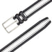 Mezlan Two-Tone Leather Belt for Men