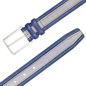 Mezlan Two-Tone Leather Belt