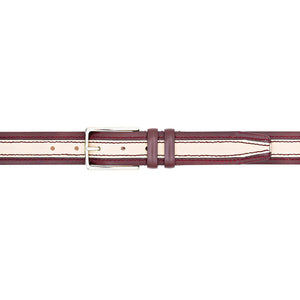Mezlan Two-Tone Leather Belt