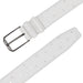 Mezlan Ostrich Leather Belt - Luxurious Italian Craftsmanship
