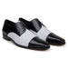 Belvedere Alexander Black & White Leather Oxford